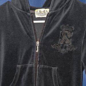 Vintage Juicy Couture Black Hoodie for Kids